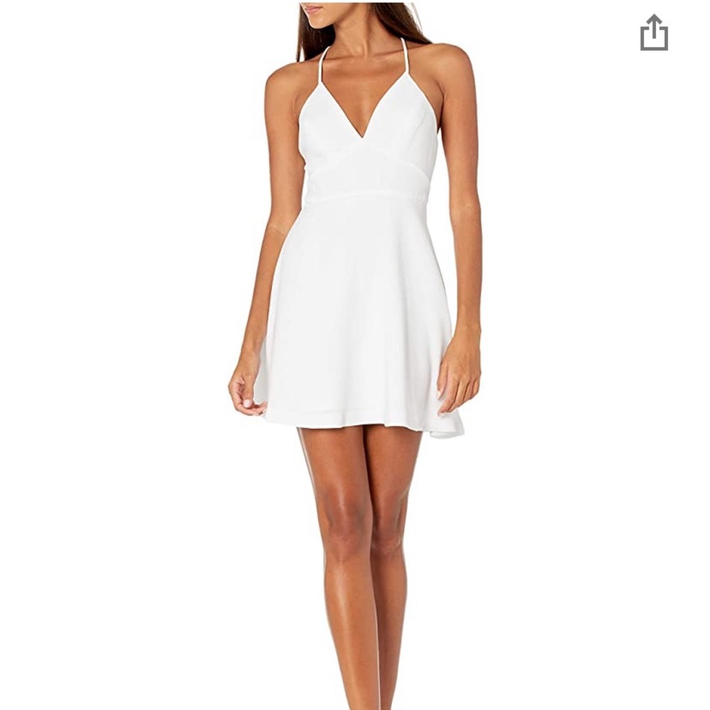 BCBGeneration White Skater Dress
